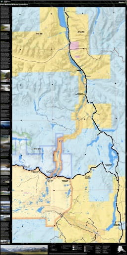 map of Delta - National Wild and Scenic River Wayside