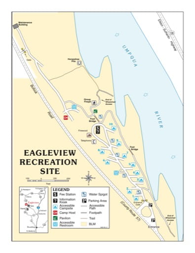 map of Eagleview - Recreation Map