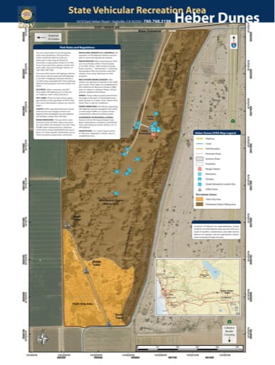 map of undefined - Heber Dunes