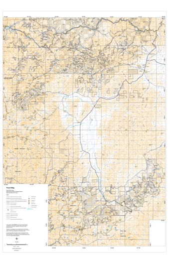 Motor Vehicle Travel Map (MVTM) of Scott River in Klamath National Forest (NF) in California. Published by the U.S. Forest Service (USFS).