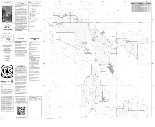 map of Cleveland MVUM - Palomar 2017