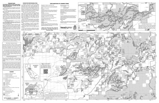 Motor Vehicle Use Map (MVUM) of the southern part of Yuba River Ranger District in Tahoe National Forest (NF) in California. Published by the U.S. Forest Service (USFS).