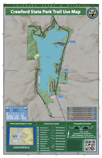 map of Crawford - Trail System (#21)