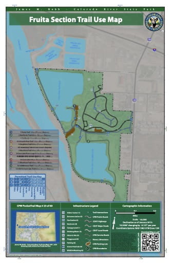 map of James M. Robb - Colorado River - Fruita Section (#23)