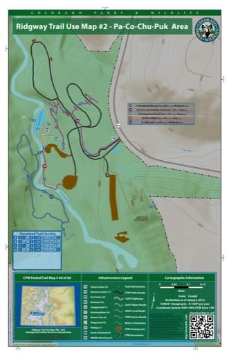 map of Ridgway - Pa-Co-Chu-Puk Area (#44)