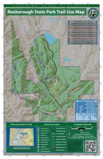 map of Roxborough - Trail System (#47)
