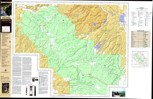 map of Uncompahgre - Plateau North 2016