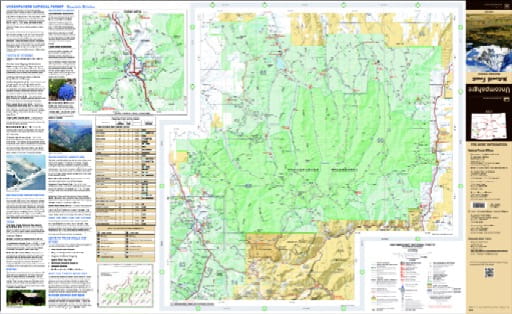 map of Uncompahgre - Mountain East 2017