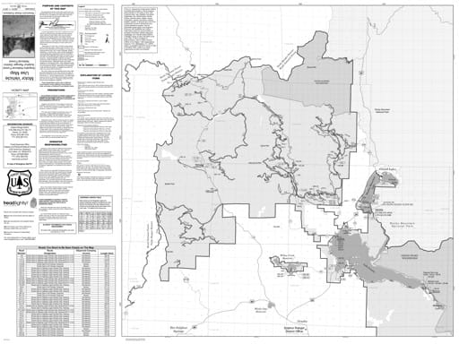 map of Arapaho MVUM - Sulphur North 2011