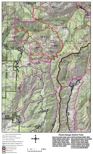 map of Gunnison - South Dyer #714