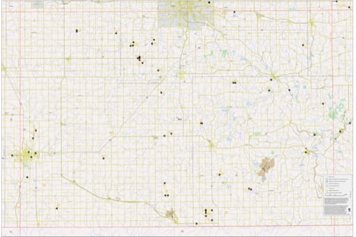 Recreation Basemap of Austin in Minnesota. Published by the Minnesota Department of Natural Resources (MNDNR).