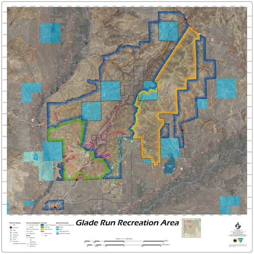 Glade Run - Recreation Map