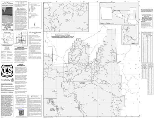 map of Gila MVUM - Silver City - Gila East - North 2016