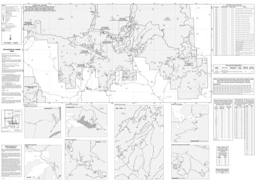 map of Gila MVUM - Silver City - Gila East - South 2016