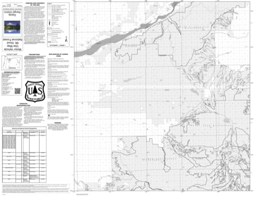 Motor Vehicle Use Map (MVUM) of Zigzag Ranger District (RD) in Mt. Hood National Forest (NF) in Oregon. Published by the U.S. Forest Service (USFS).