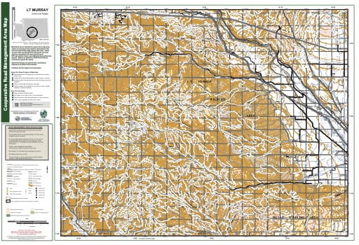 Lt Murray Wildlife Area Map Lt Murray Wildlife Area - Green Dot Roads