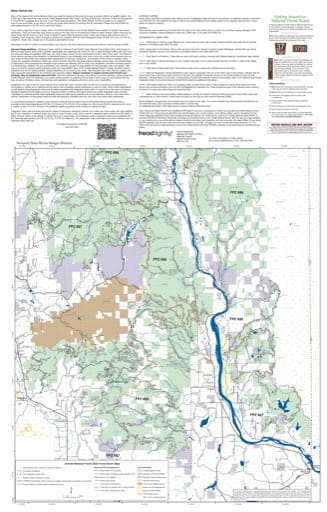 Colville National Forest Map Colville Forest User's Map - Newport/Three Rivers 2022