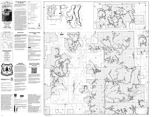 Motor Vehicle Use Map (MVUM) of Northwest Area of Colville National Forest (NF) in Washington. Published by the U.S. Forest Service (USFS).