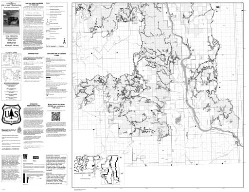 Motor Vehicle Use Map (MVUM) of Southeast Area of Colville National Forest (NF) in Washington. Published by the U.S. Forest Service (USFS).